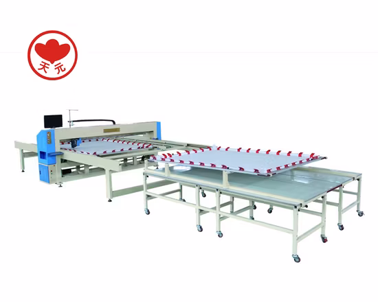 Hfj-35f-2 Single Needle Head Computer Quilting Machine