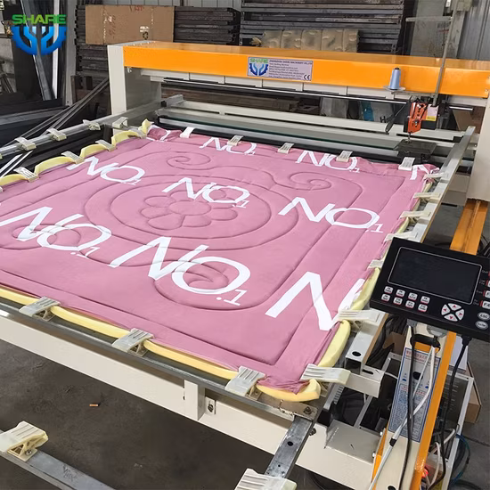 Machine à broder à coudre piquante à aiguille unique informatisée